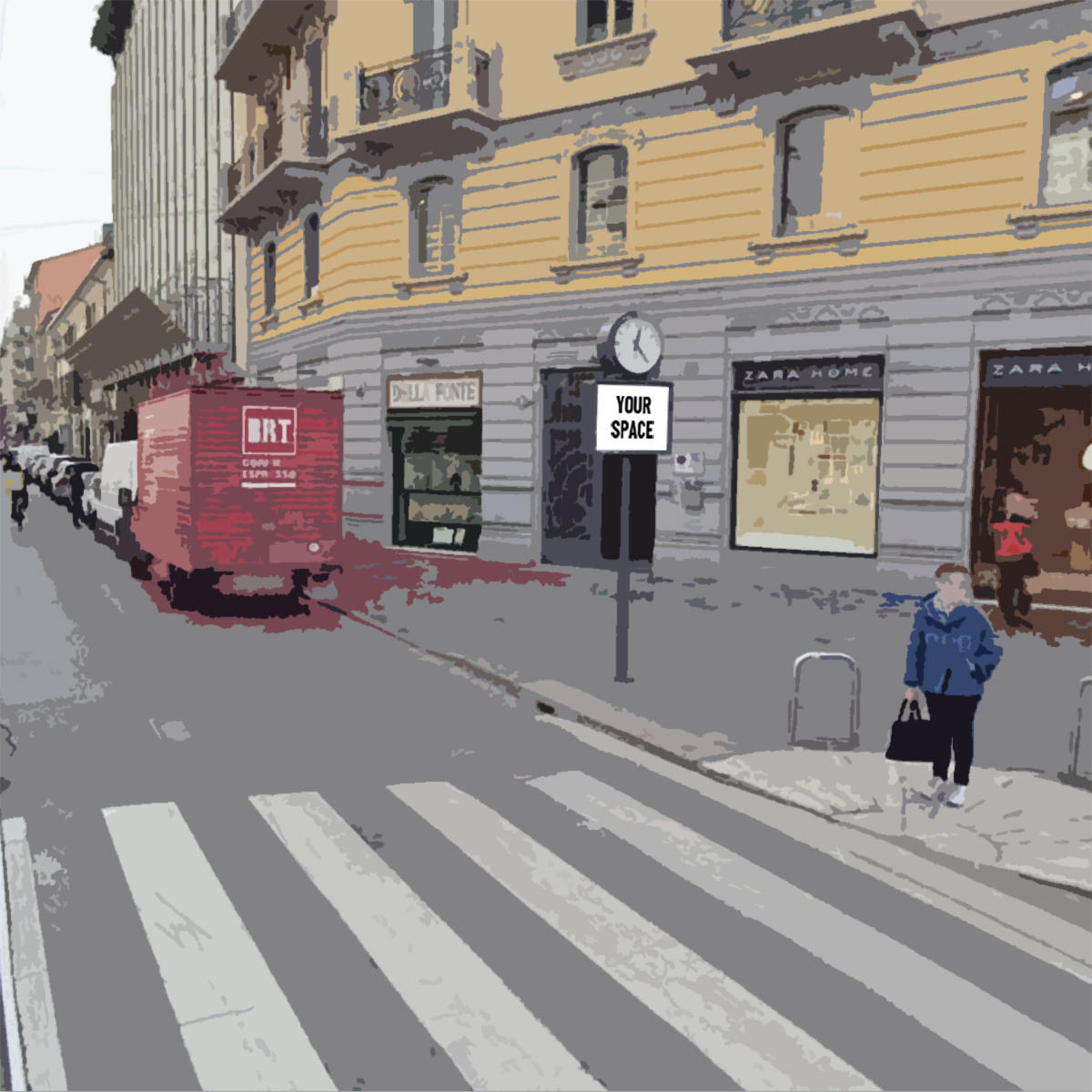 SPAZIO PUBBLICITARIO 85,5 x 65,5 (MILANO) Dal 01/11/2026 al 28/10/2029 1093 giorni